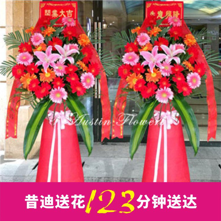 開業(yè)花籃H9（一對(duì)共2個(gè)）